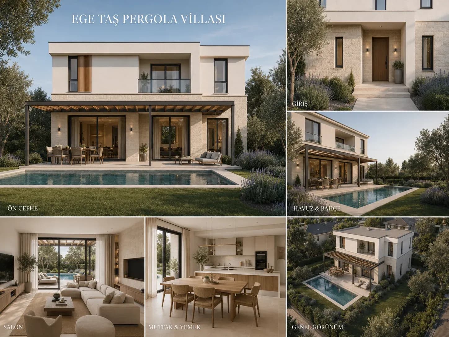 Ege Taş Pergola Villası