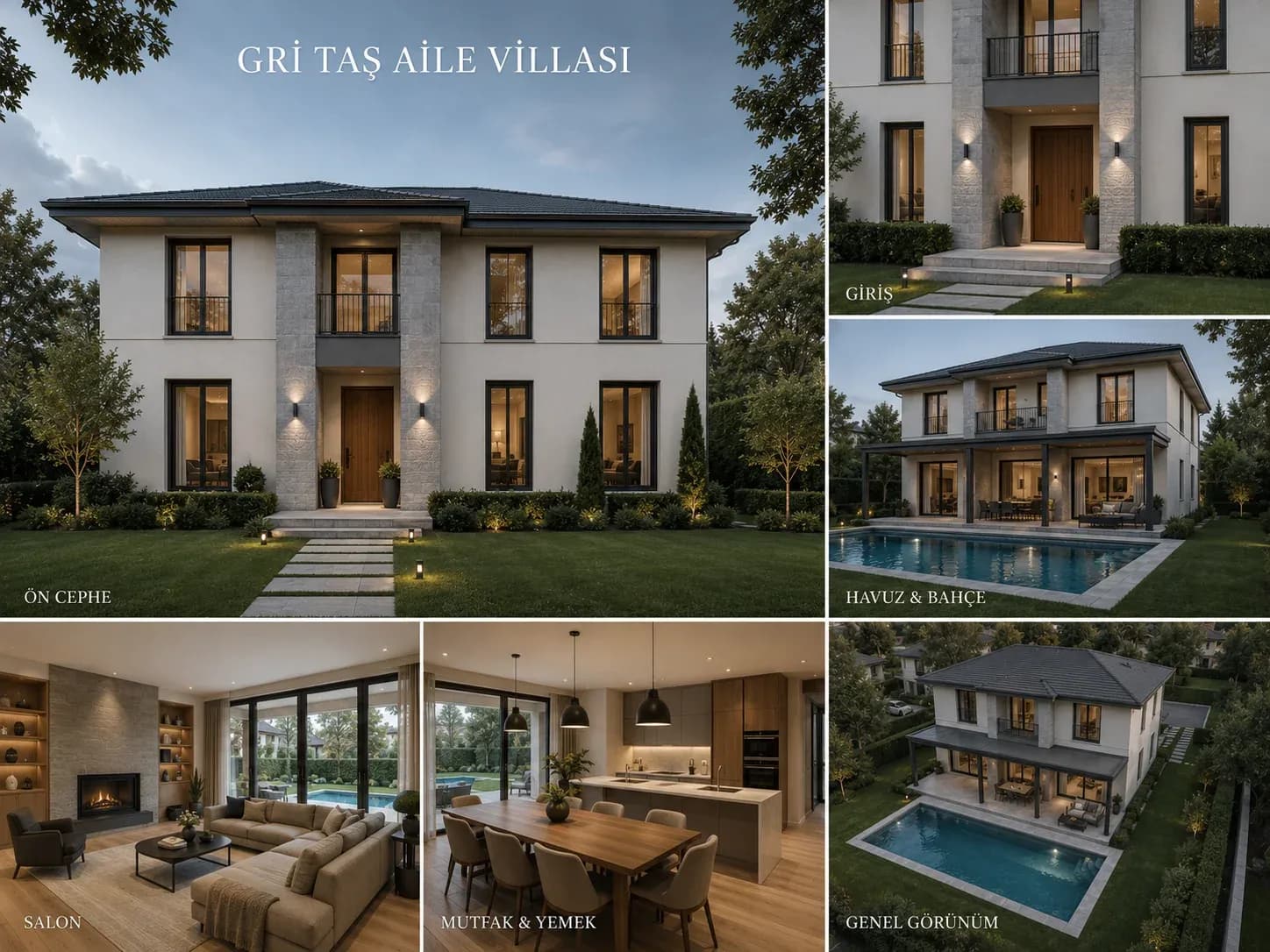 Grey Stone Family Villa