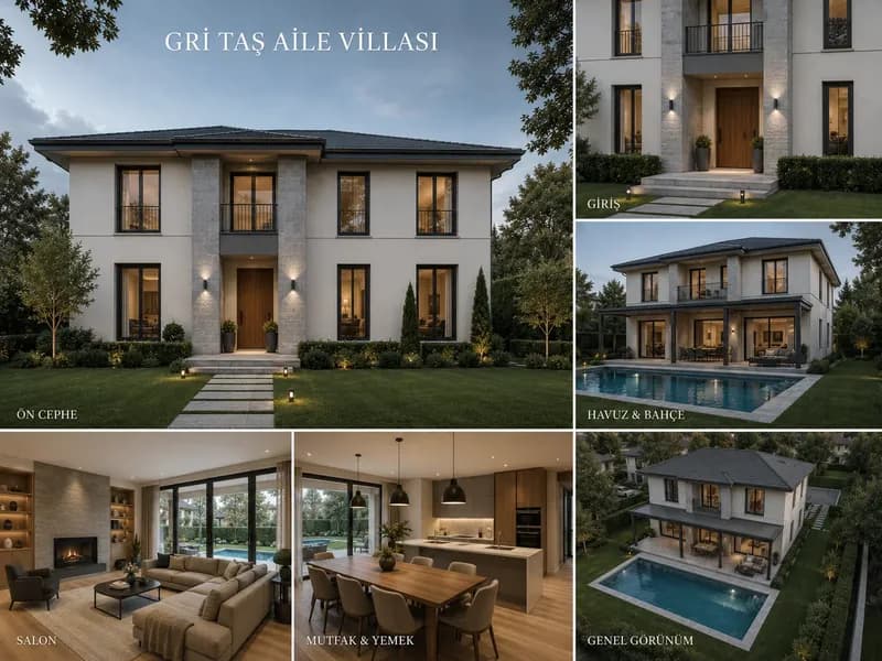 Gri Taş Aile Villası
